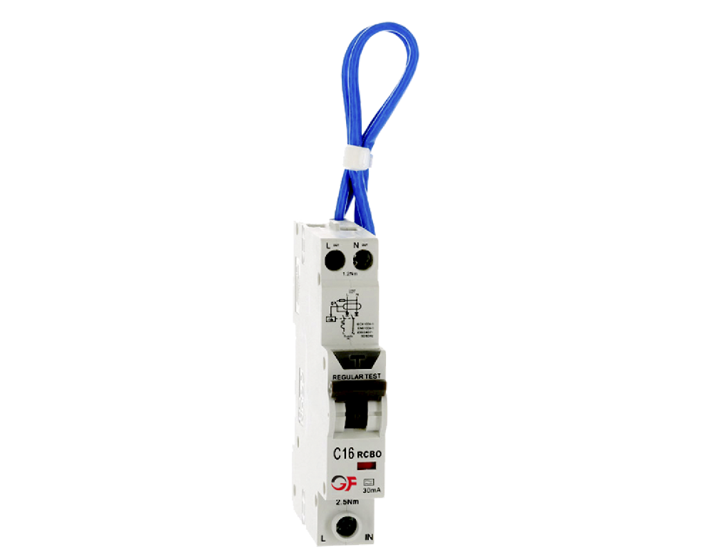 Compact RCBOs Double Pole 30mA Switched Neutral