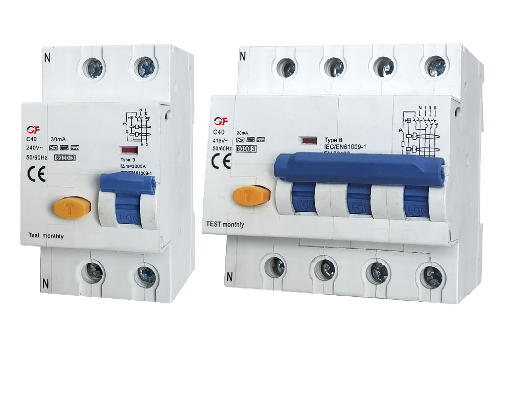 6KA  Electromagnetic Type B RCBO