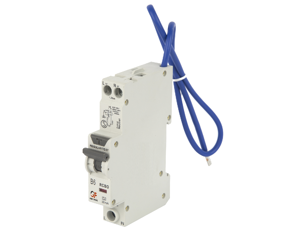 Compact 6kA RCBOs Single Pole